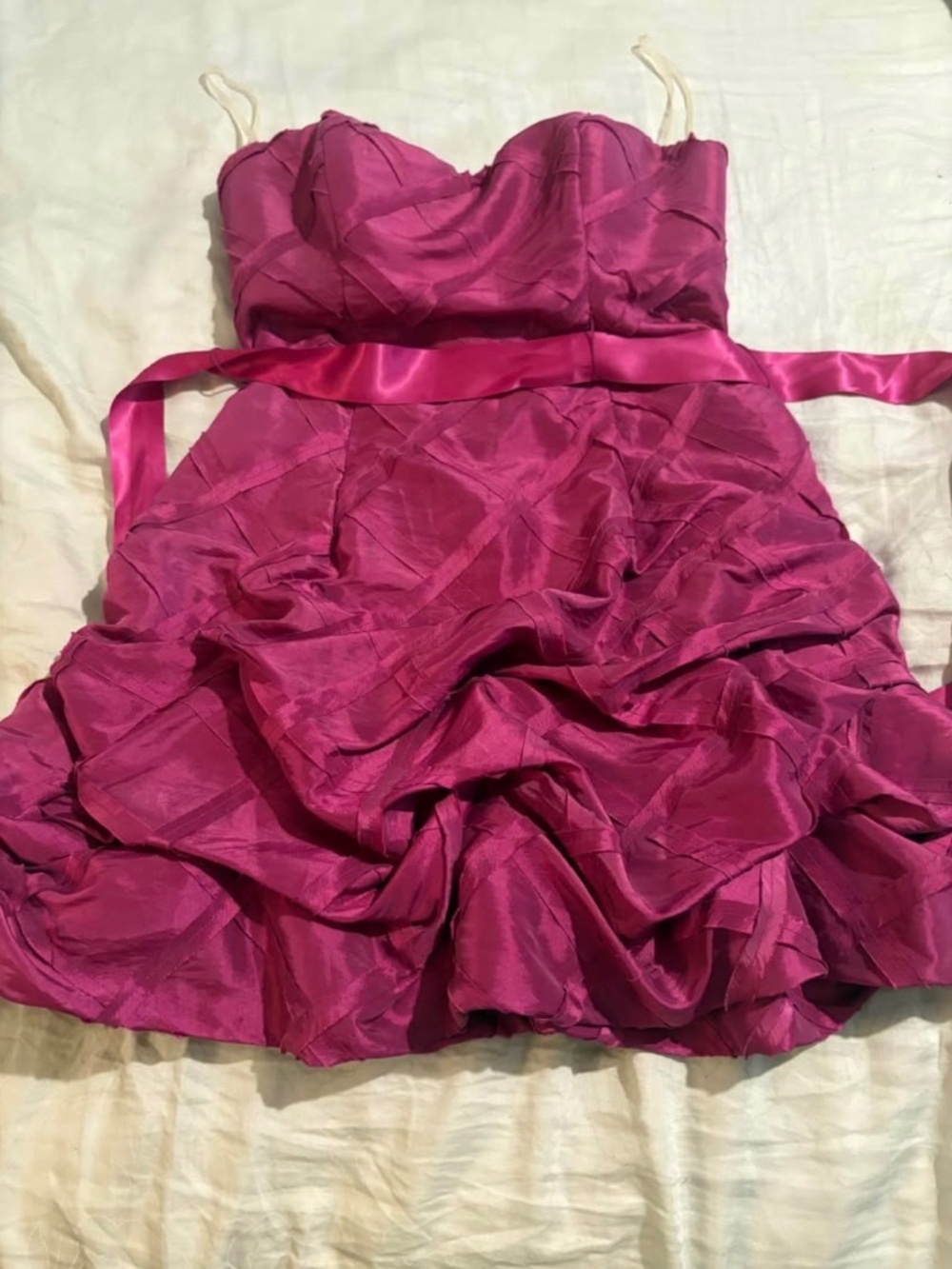 My Michelle Fuchsia Formal Mini Dress Size 5 | Occasion Dress | Party Dress